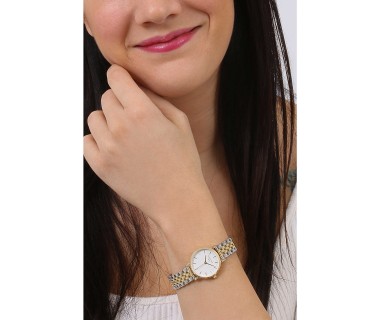 Orologio Donna Rosefield Bicolor Quadrante Bianco